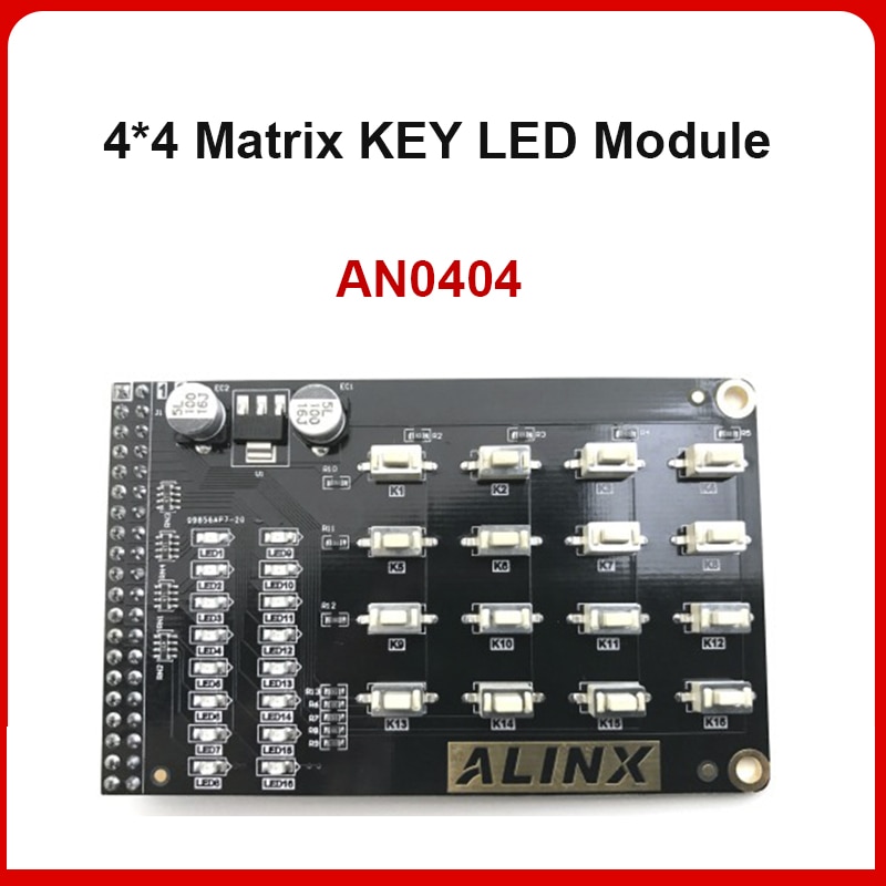 ALINX AN0404: 4x4 Ʈ Ű, FPGA  Ȯ 